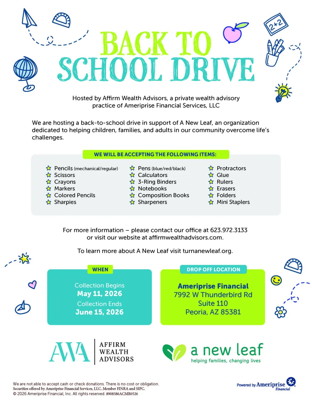 Back-to-School Drive