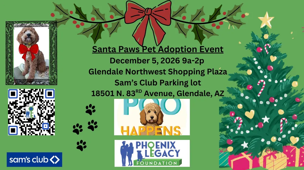 Phoenix Legacy Foundation’s Santa Paws Holiday Pet Adoption Event